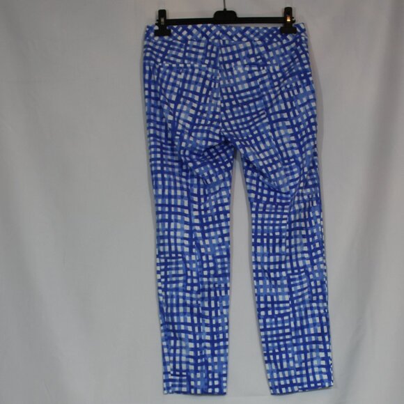 Lilly Pulitzer Kelly Skinny Ankle Pants Feelin' Beachy Blue size 8 - Picture 3 of 7